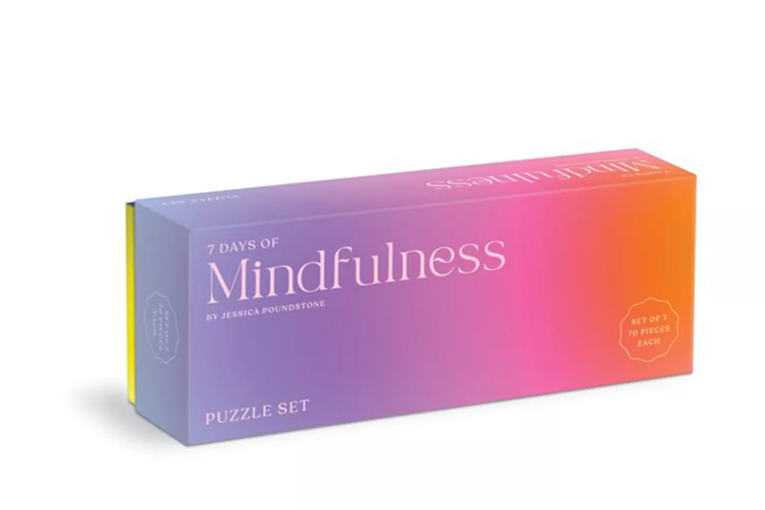 Galison 7 Days Of Mindfulness Puzzle Set