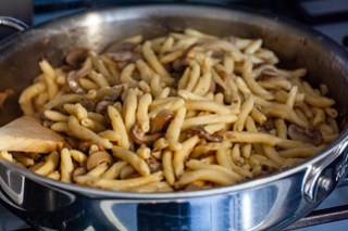 simplest mushroom pasta-5