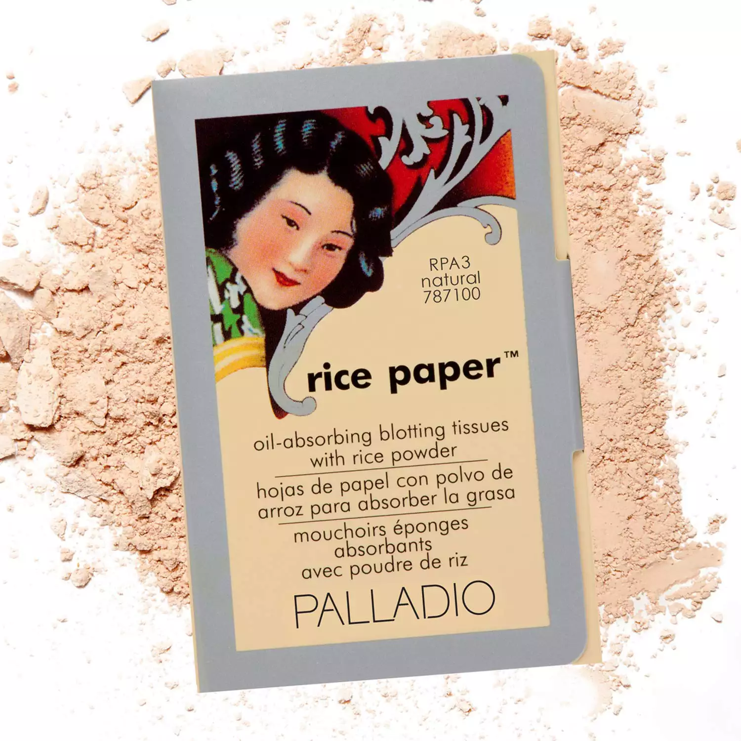 Palladio Rice Paper Facial Tissues for Oily Skin