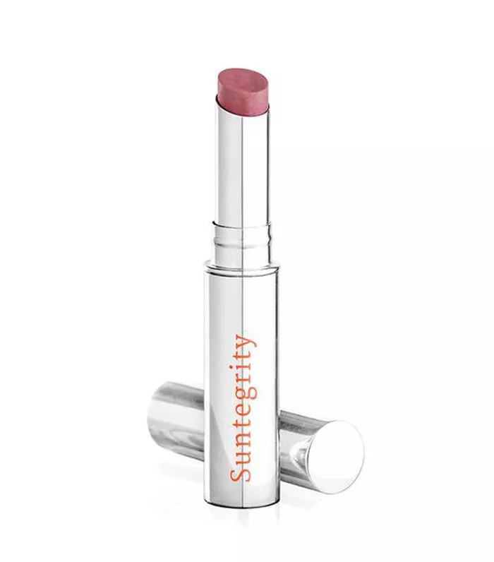 A tube of pink lipstick called Suntegrity Lip C.P.R. SPF 30.