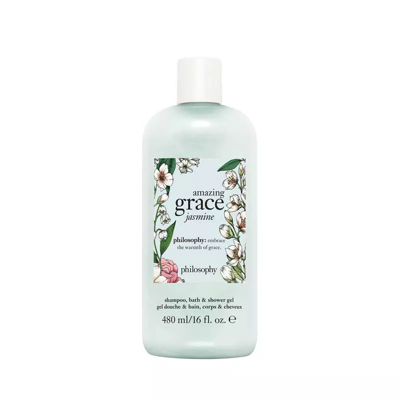 philosophy amazing grace jasmine shampoo, bath, & body shower gel