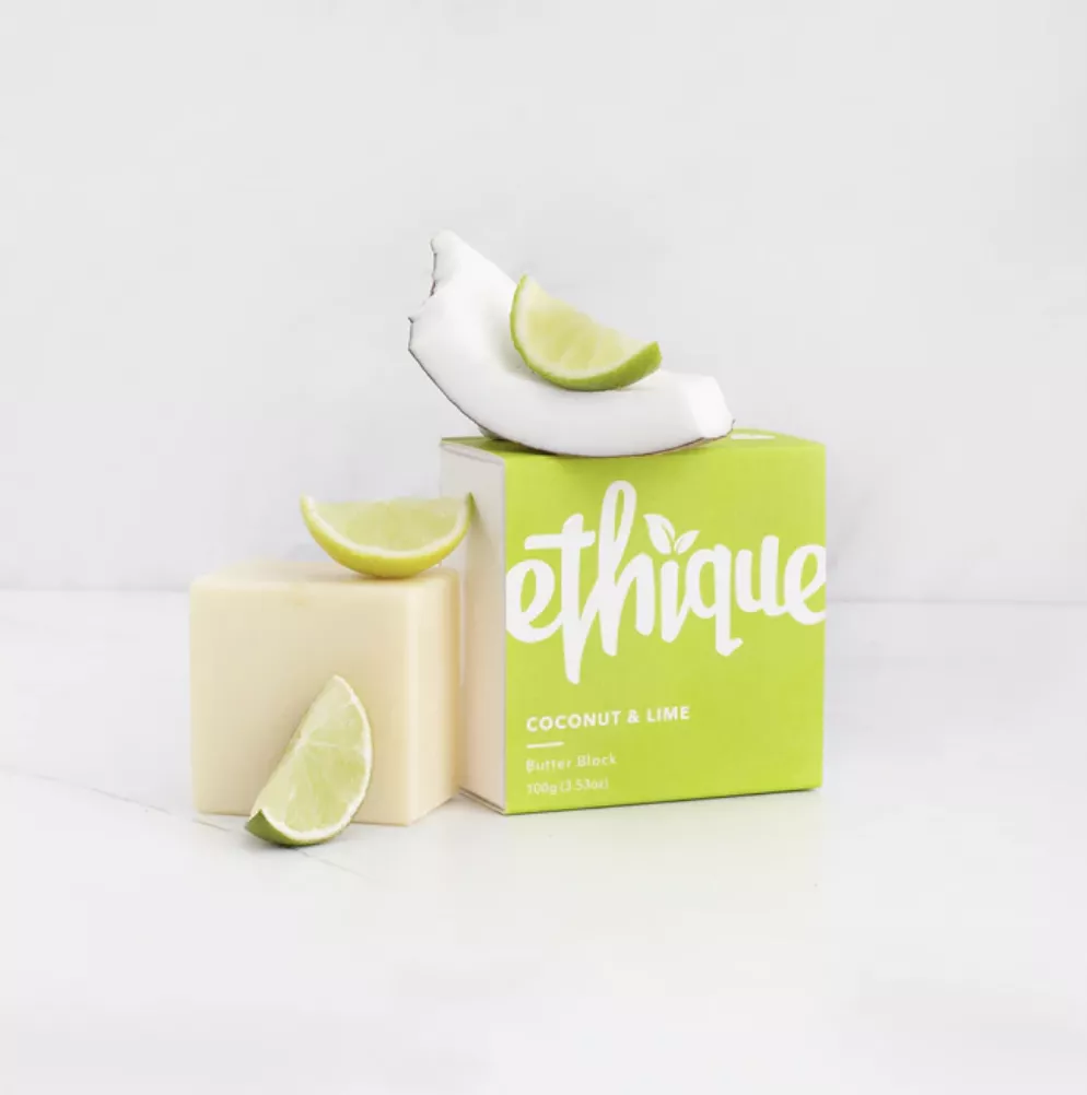 ethique coconut and lime body block