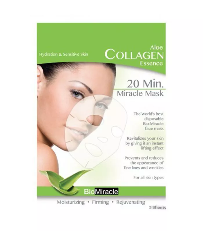 Bio-Miracle Aloe Anti-Aging Collagen Face Mask