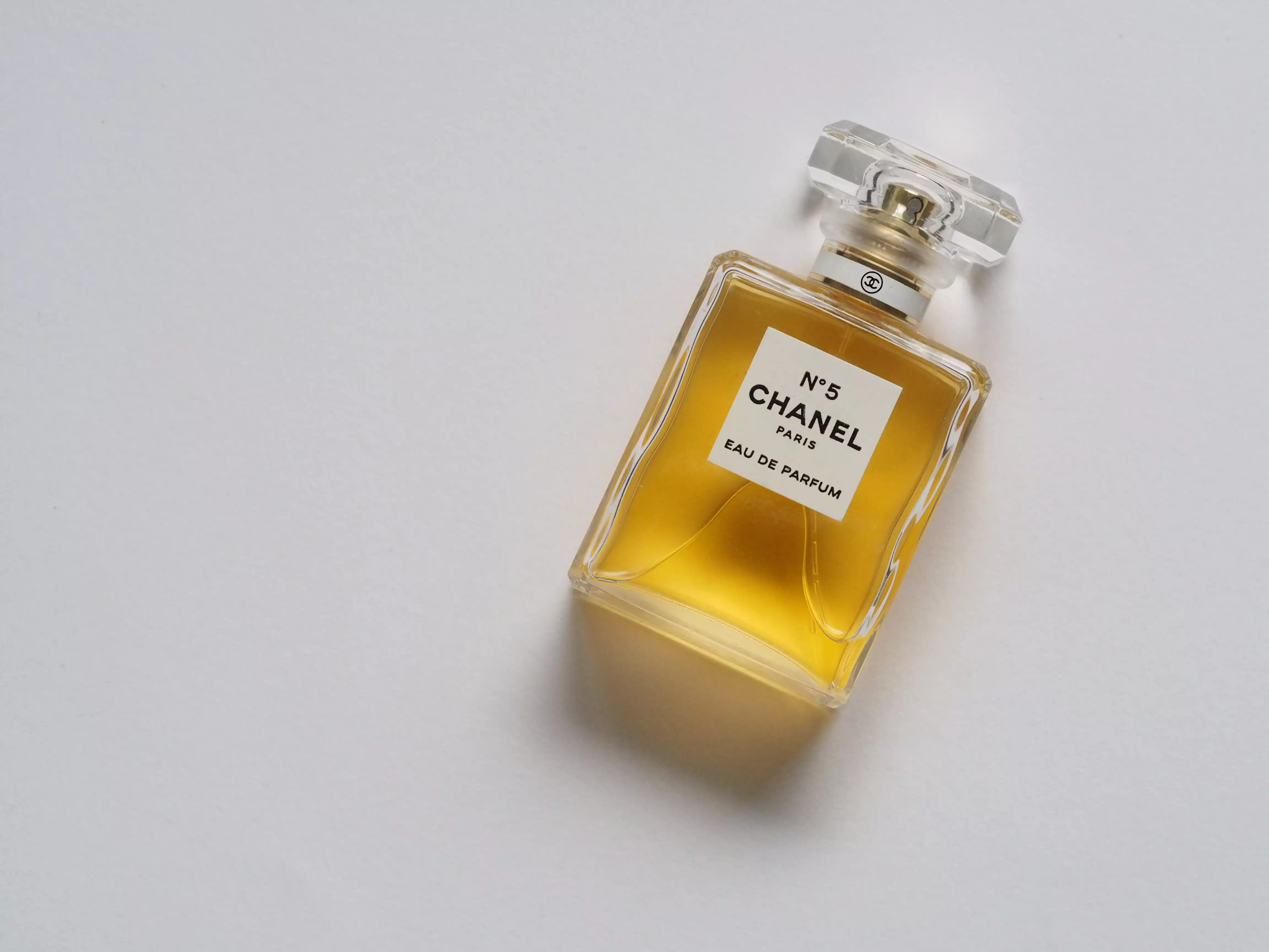 Bottle of Chanel perfume