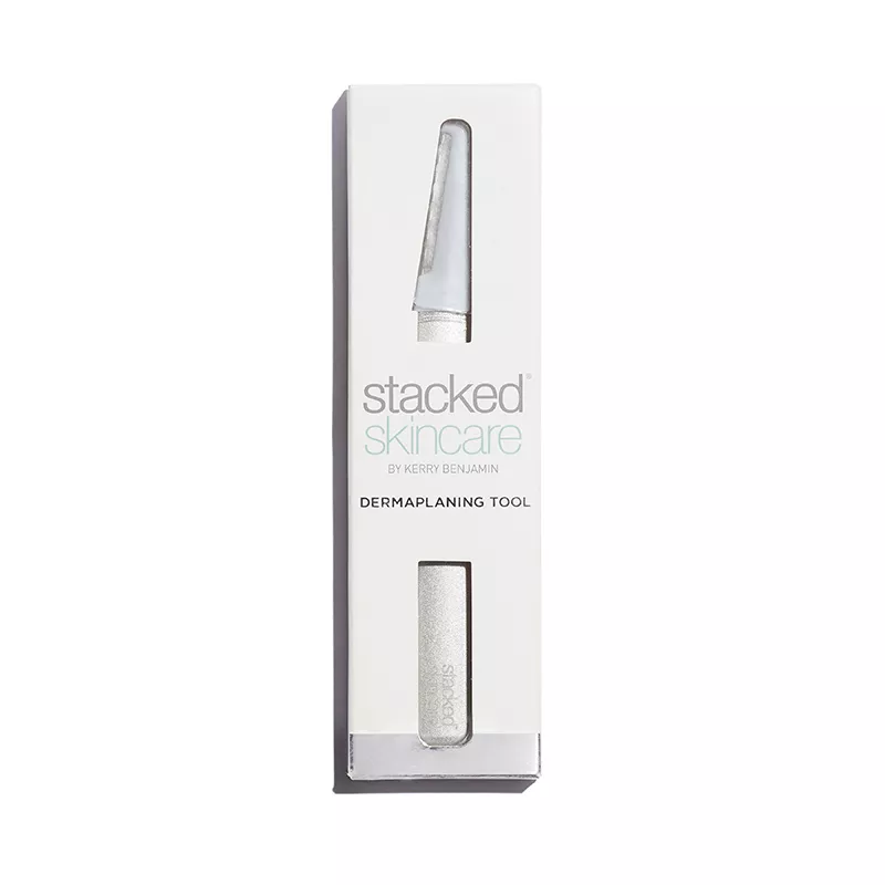 stacked skincare dermaplaning tool