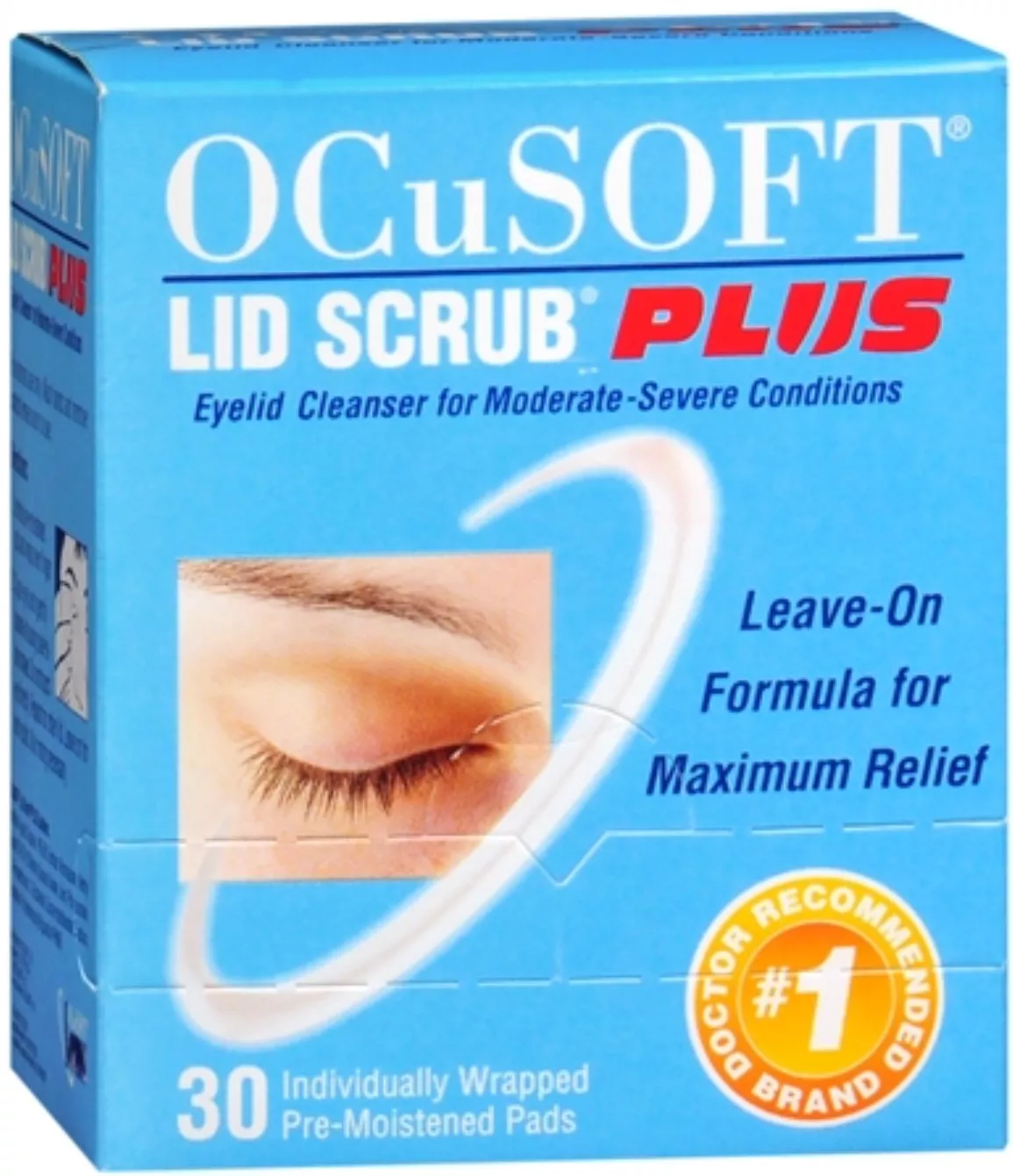 Eyelid scrub 