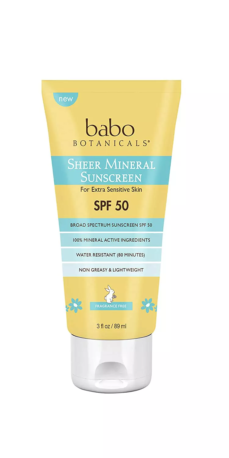  Sheer Mineral Sensitive Gentle Sunscreen Lotion 
