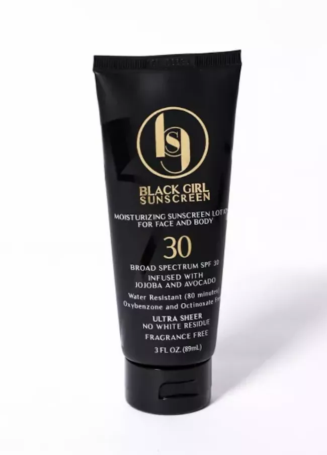 Black Girl Sunscreen Moisturizing Sunscreen Lotion for Face and Body SPF 30