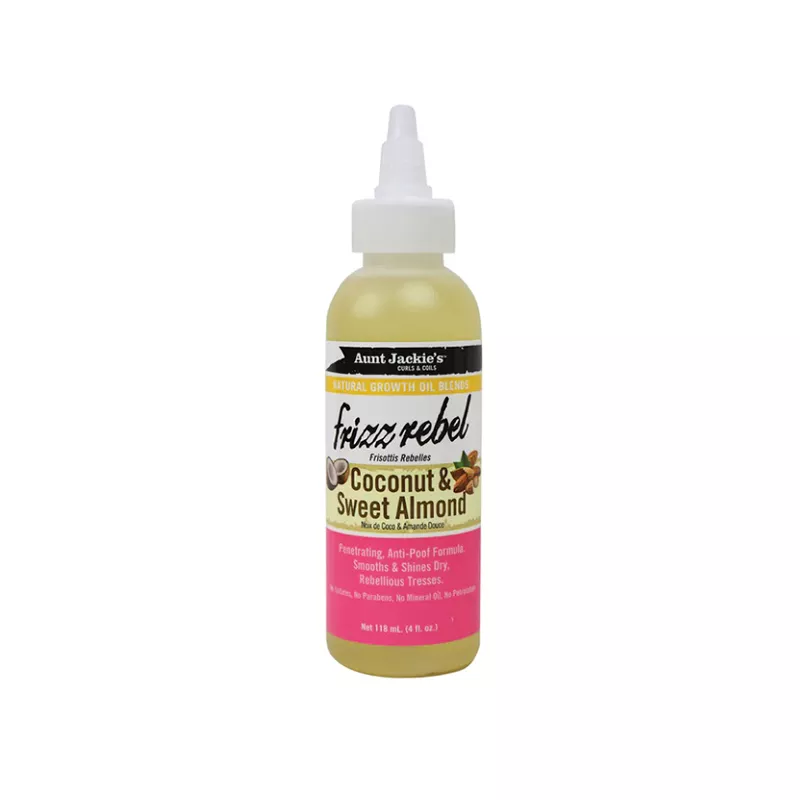 Aunt Jackie's Frizz Rebel hair oil blend for curls