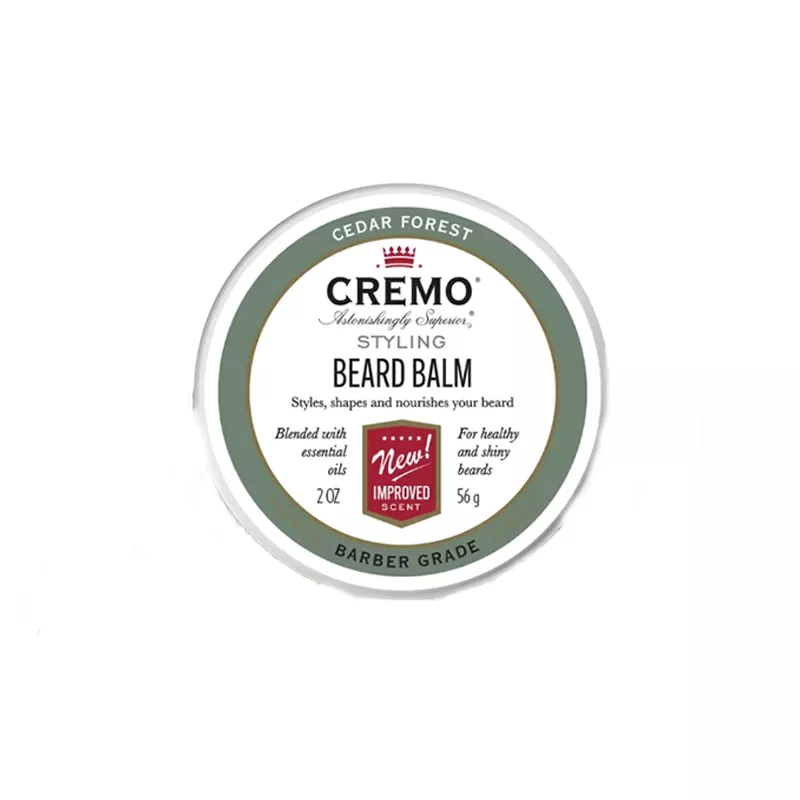Cremo Cedar Forest Beard Balm tin