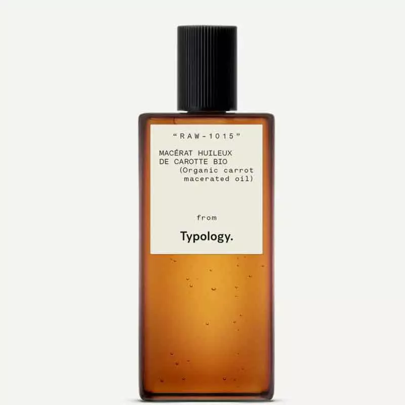 the typology organic carrot oil 