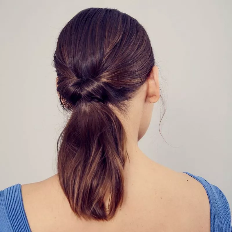 Winter Hairstyles Detailed Ponytail