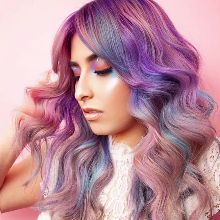 Lavender Hair Unicorn
