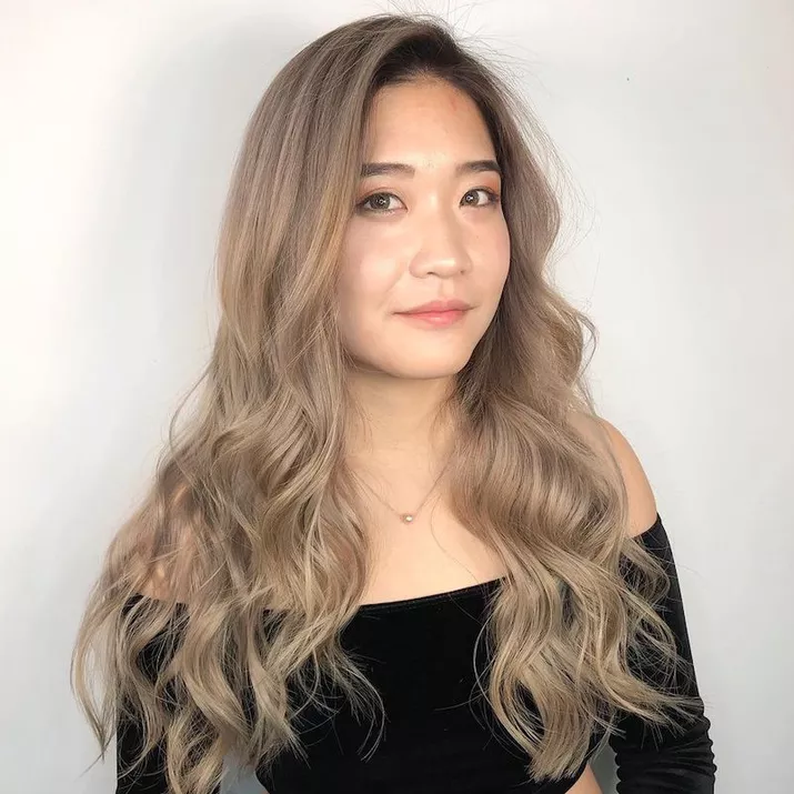 Ash Brown Hair for Dark Roots