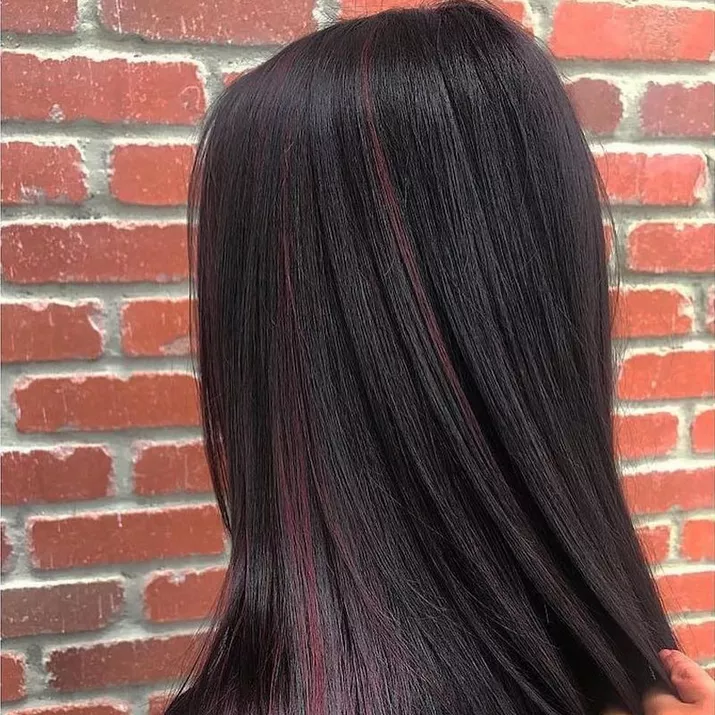 Black Cherry Hair Color Subtle Hints