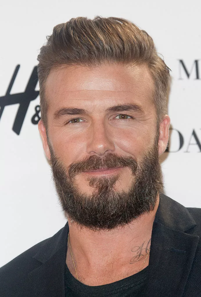 David Beckham beard