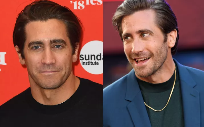 Jake Gyllenhaal hair parts