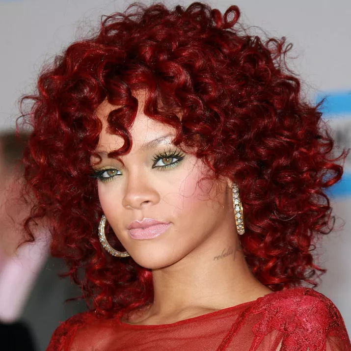 Fall Hair Colors Berry Burgundy Rihanna