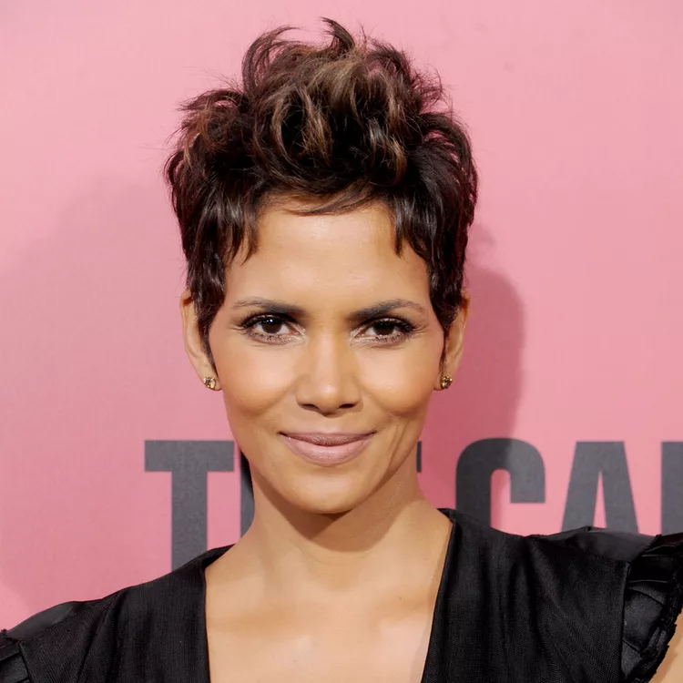 Halle Berry Cropped Haircut