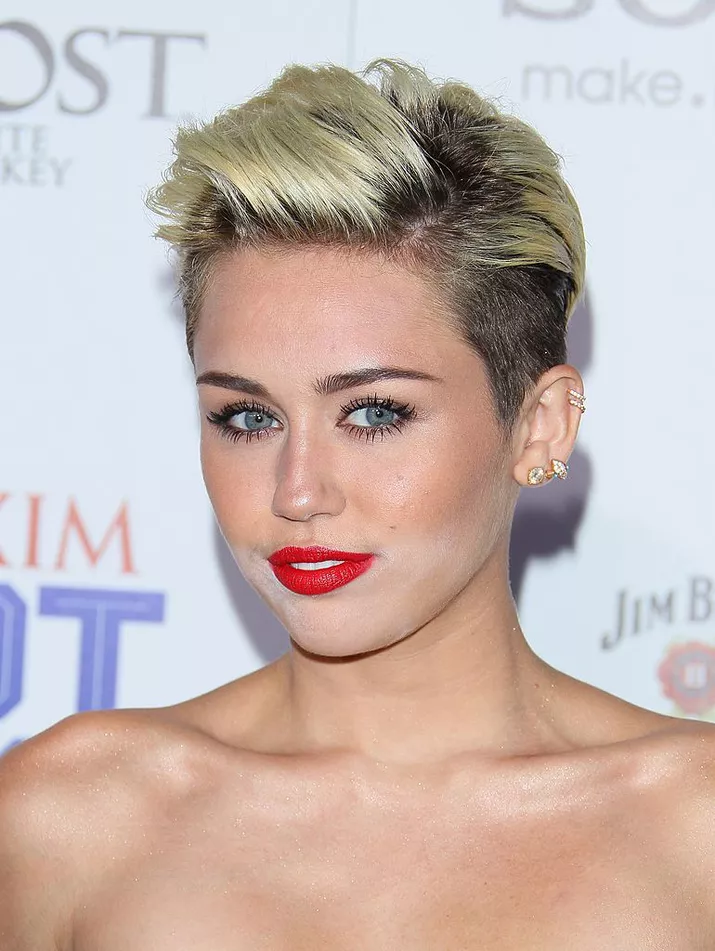 Miley Cyrus pixie