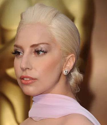 Lady Gaga chignon