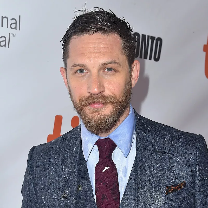 Tom Hardy Hairstyles Slicked Comb-Over