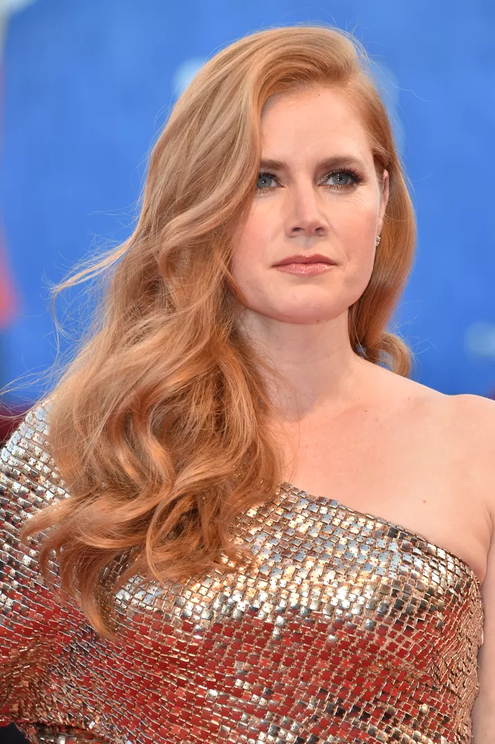 Amy Adams with long loose waves