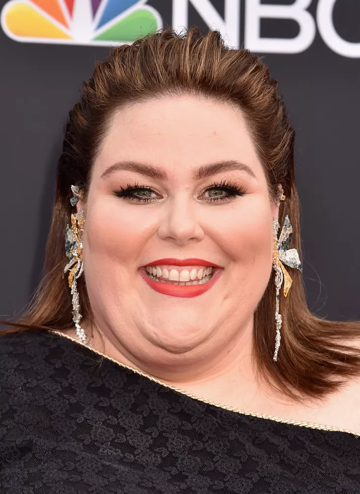 Chrissy Metz with straight-back volume
