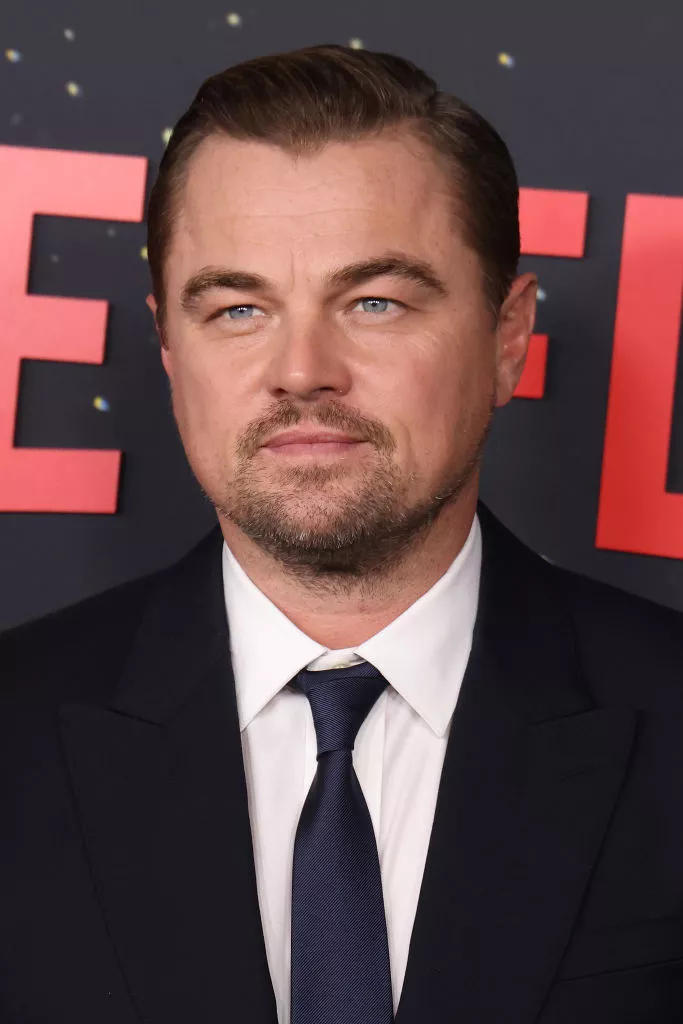 Leonardo DiCaprio with a goatee