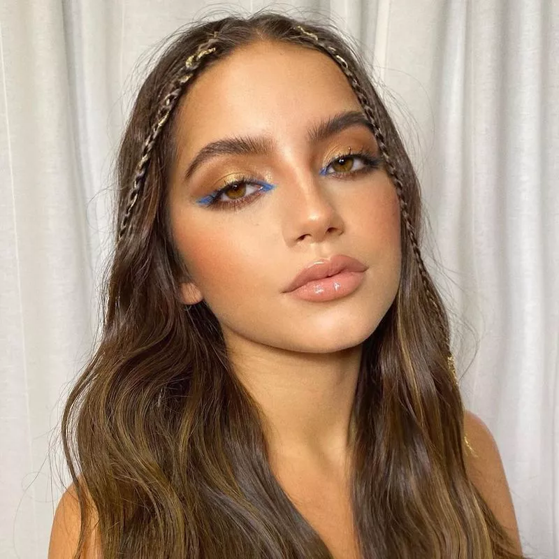 Gold Eyeshadow Looks Colorful Isabela Merced