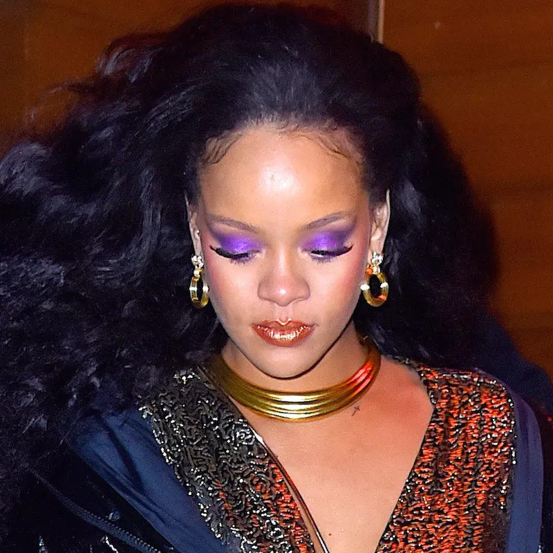 Cut Crease Eyeshadow Purple Rihanna