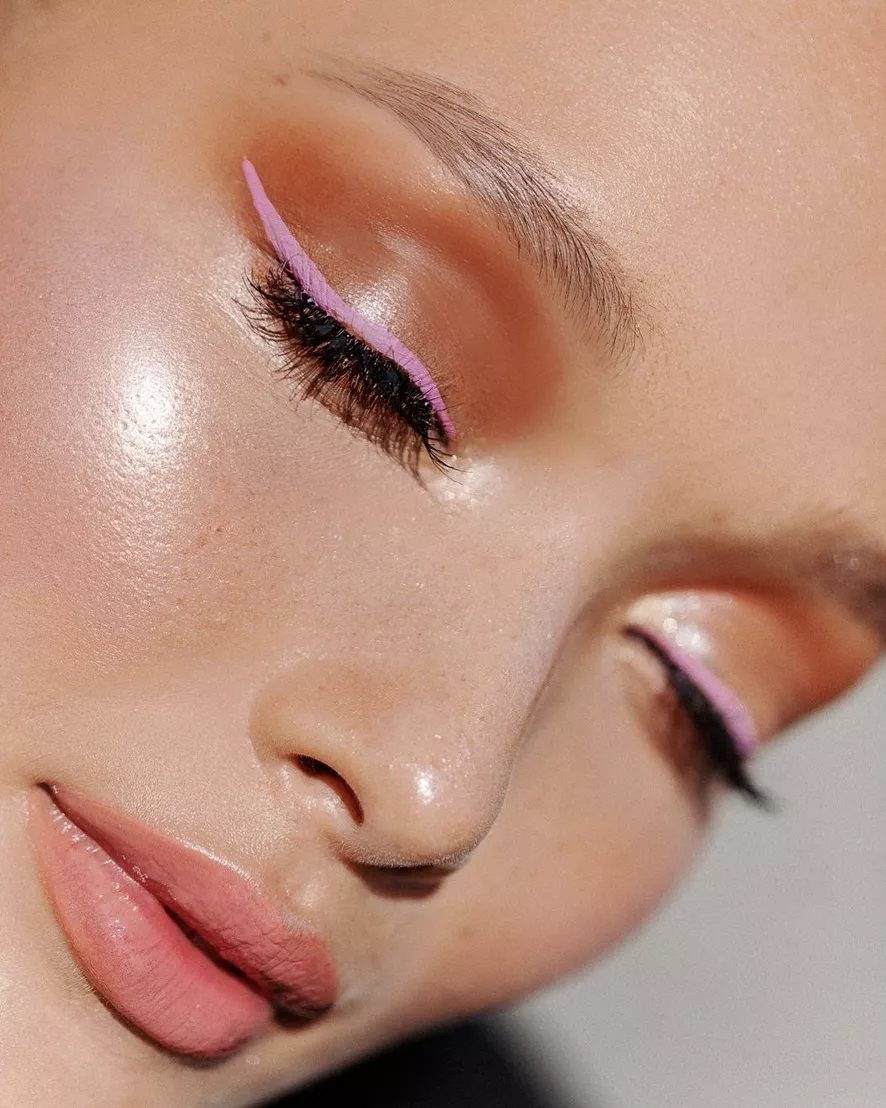 pink liquid eyeliner