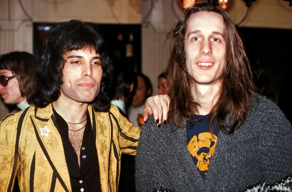Freddie Mercury and Todd Rundgren