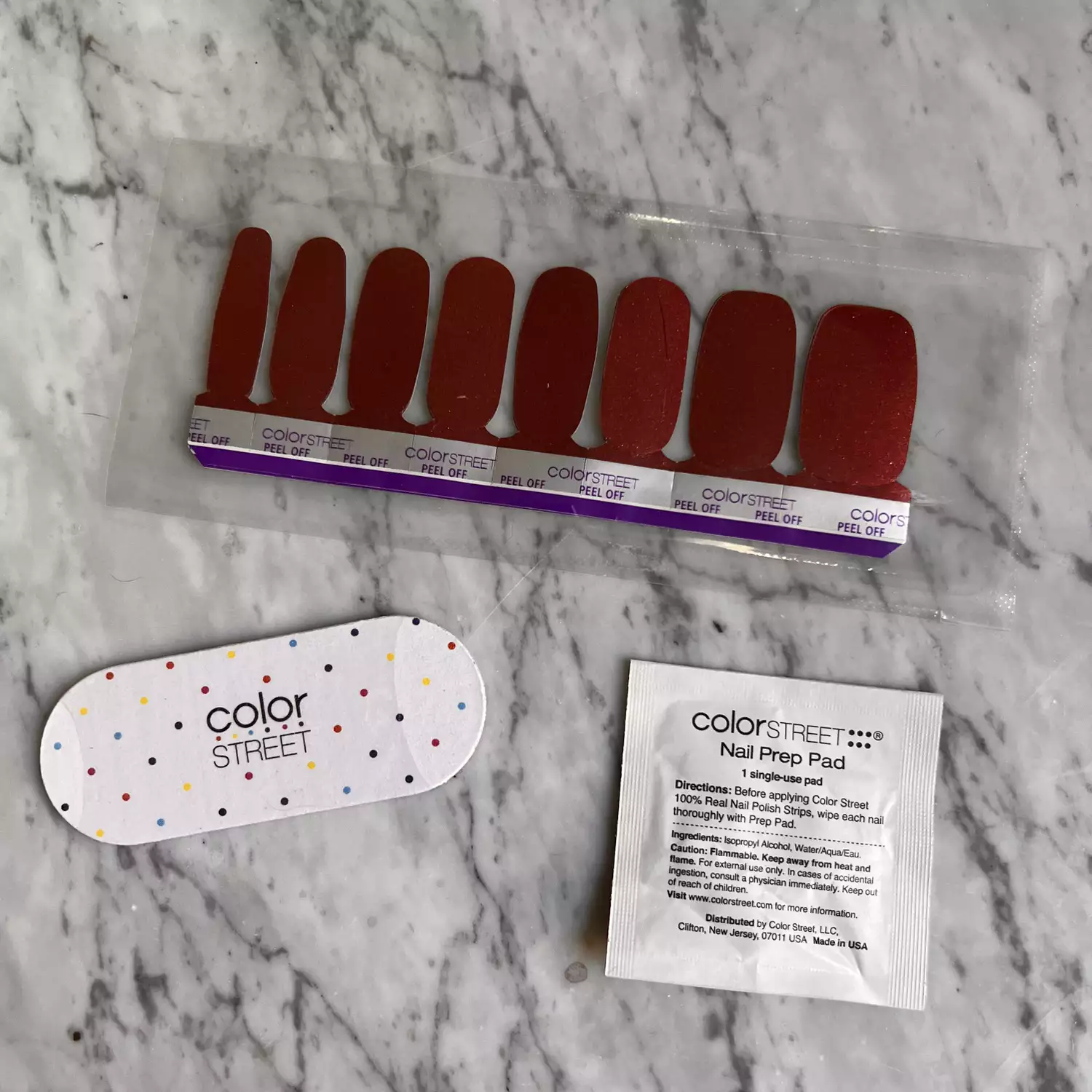 The Color Street Nail Wrap kit
