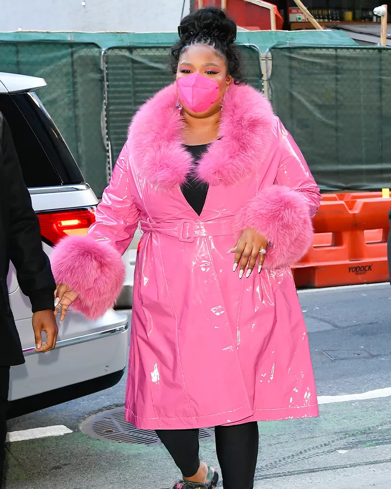 Lizzo in Barbie Pink 
