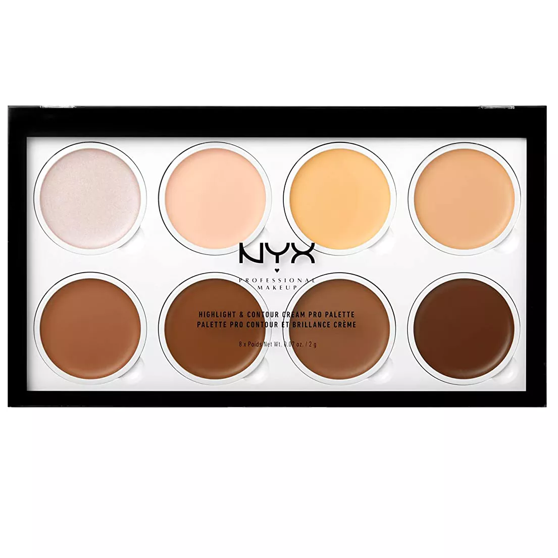 NYX Professional Makeup Highlight &amp; Contour Cream Pro Palette