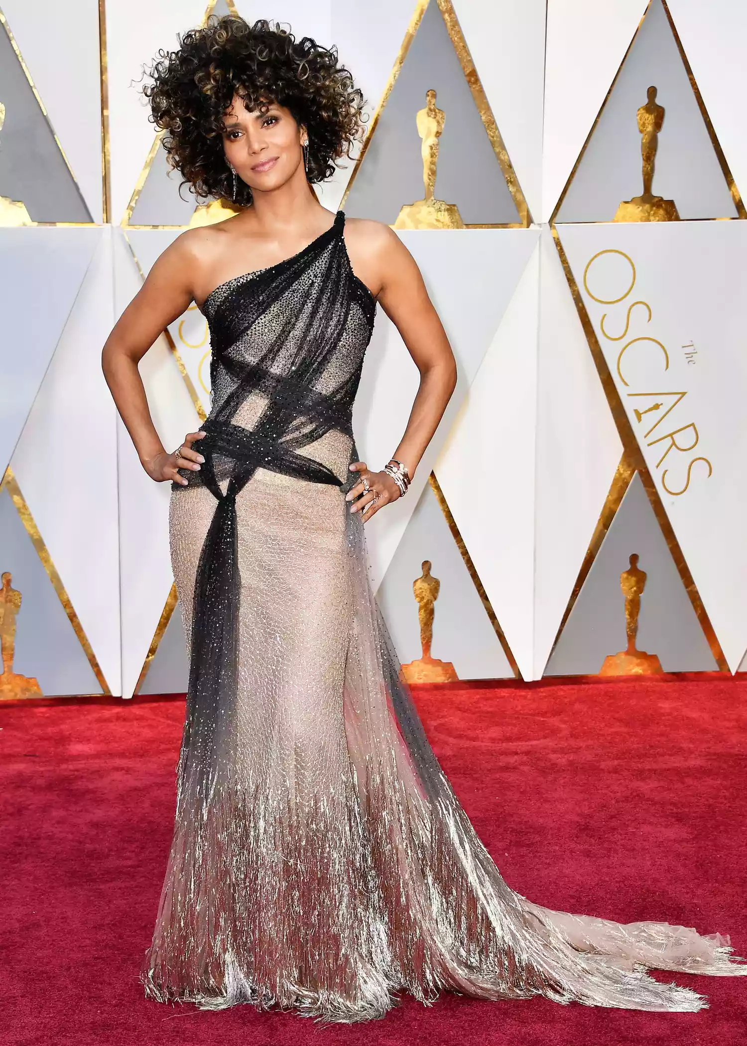 Halle Berry at the 2017 Oscars.