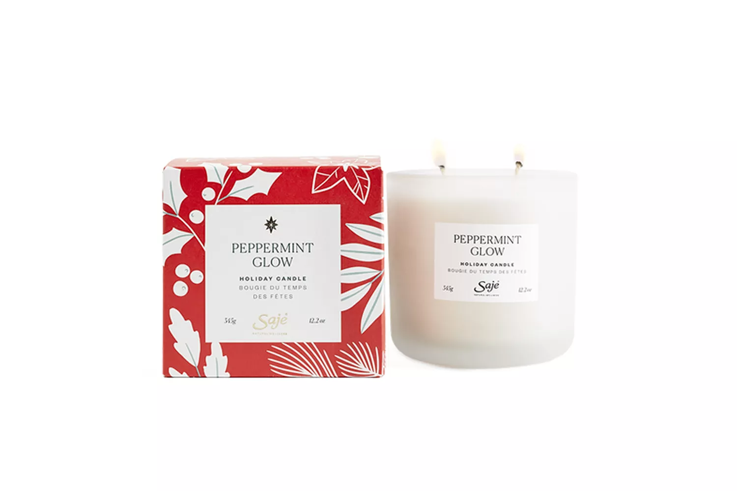 Saje Peppermint Glow Candle