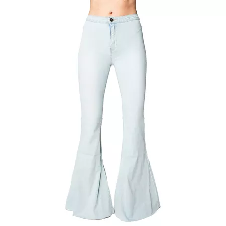 Moonshine High-Waisted Flare Jeans