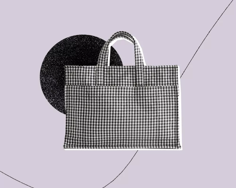 Tweed tote from & Other Stories
