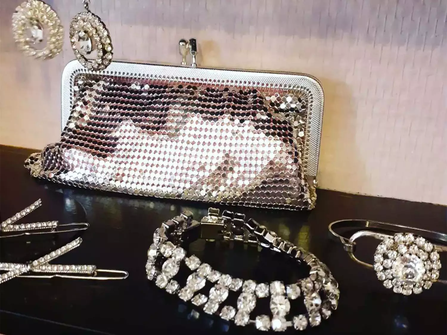 Silver accessories at Miss Sugar Cane.