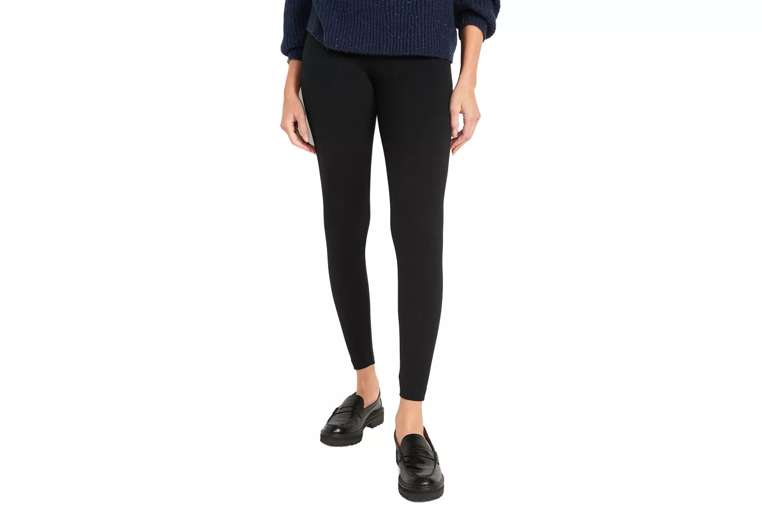 Old Navy High-Waisted Jersey Ankle Leggings