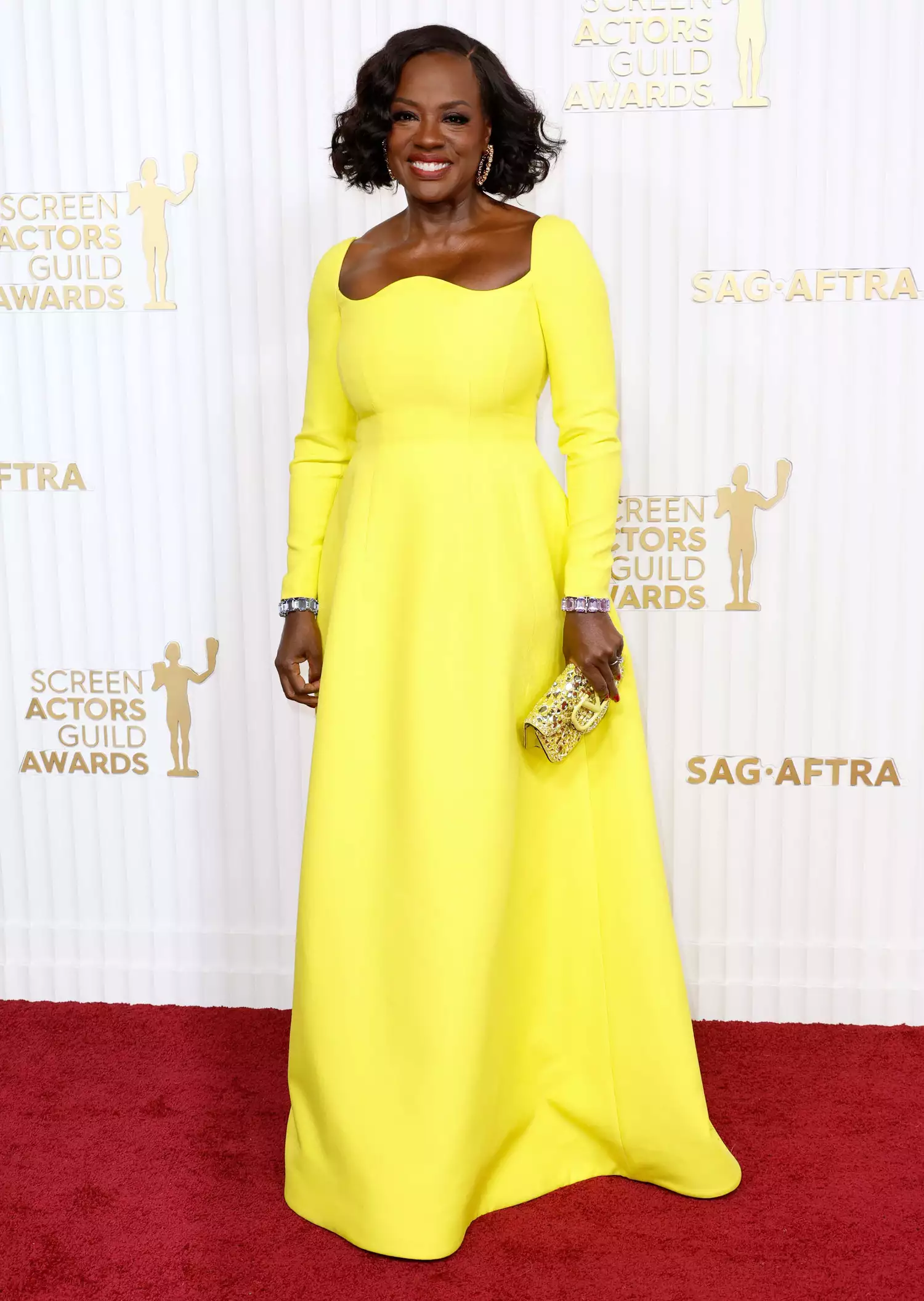 Viola Davis at the 2023 SAG Awards