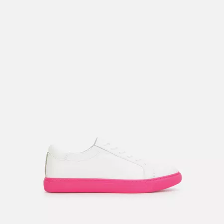 Kenneth Cole Kam Accent Leather Sneaker