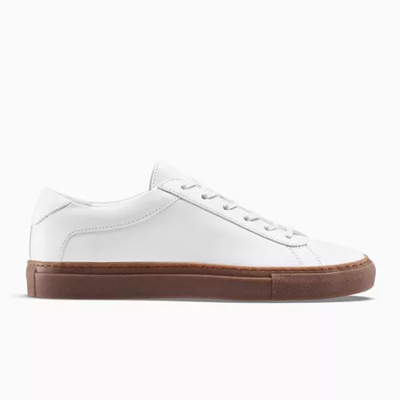Koio Capri White Gum Sneakers