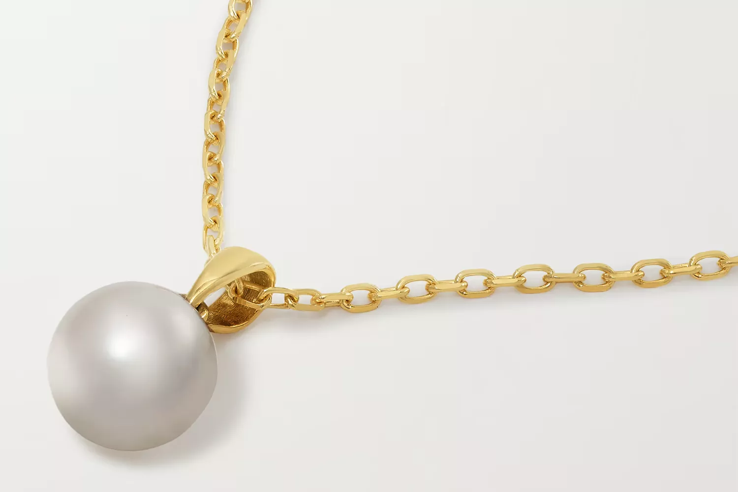 Mikimoto Gold Pearl Necklace