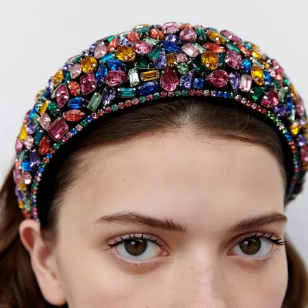 Zara Multi-Color Jewel Headband