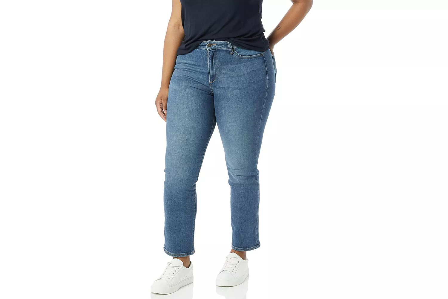 Goodthreads Women's High-Rise Slim Straight Jean
