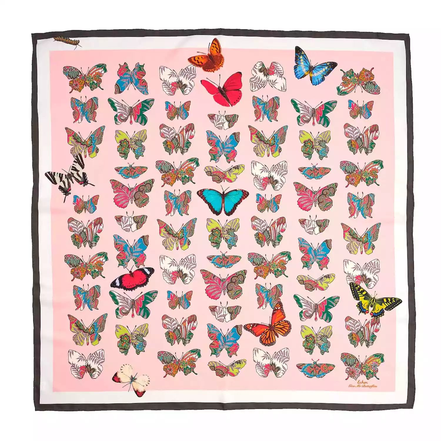 Give Me Butterflies 35&quot; Silk Square