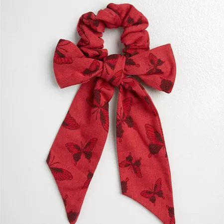 From Head to Bow Scarf Scrunchie